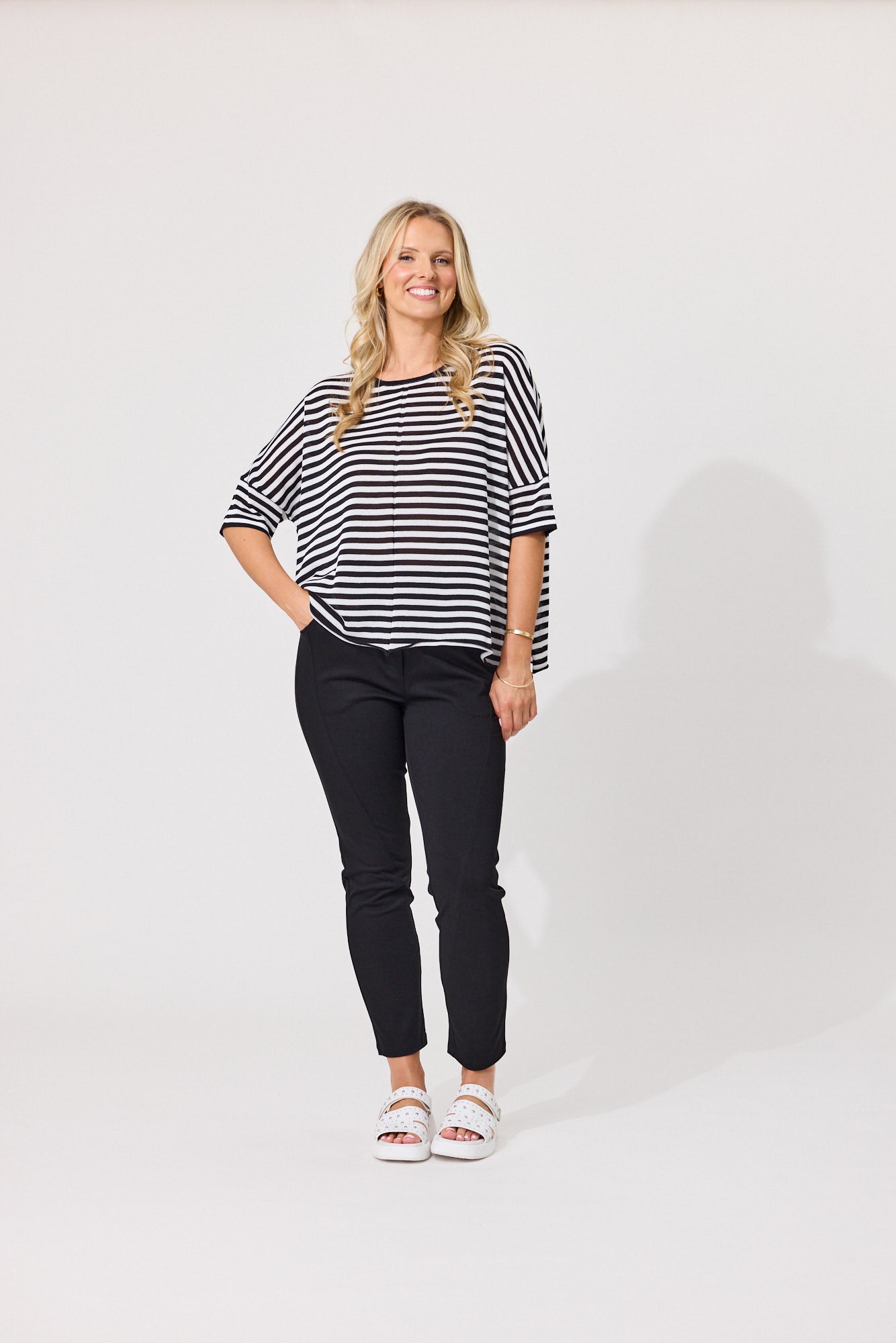 Candela Knit - Black-White