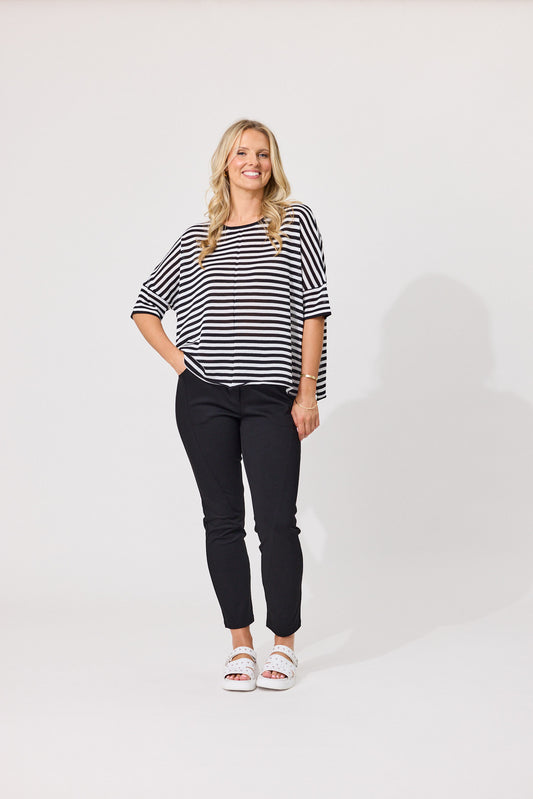 Candela Knit - Black-White