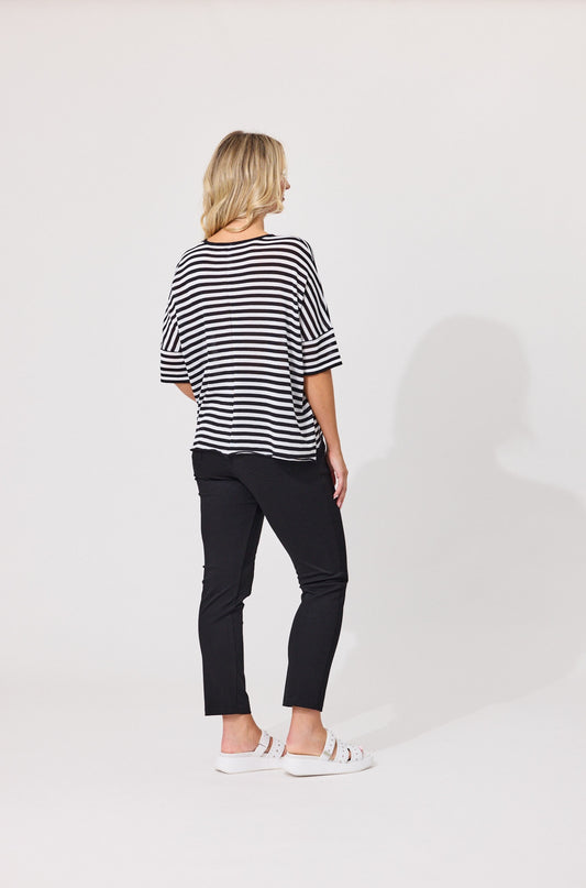Candela Knit - Black-White
