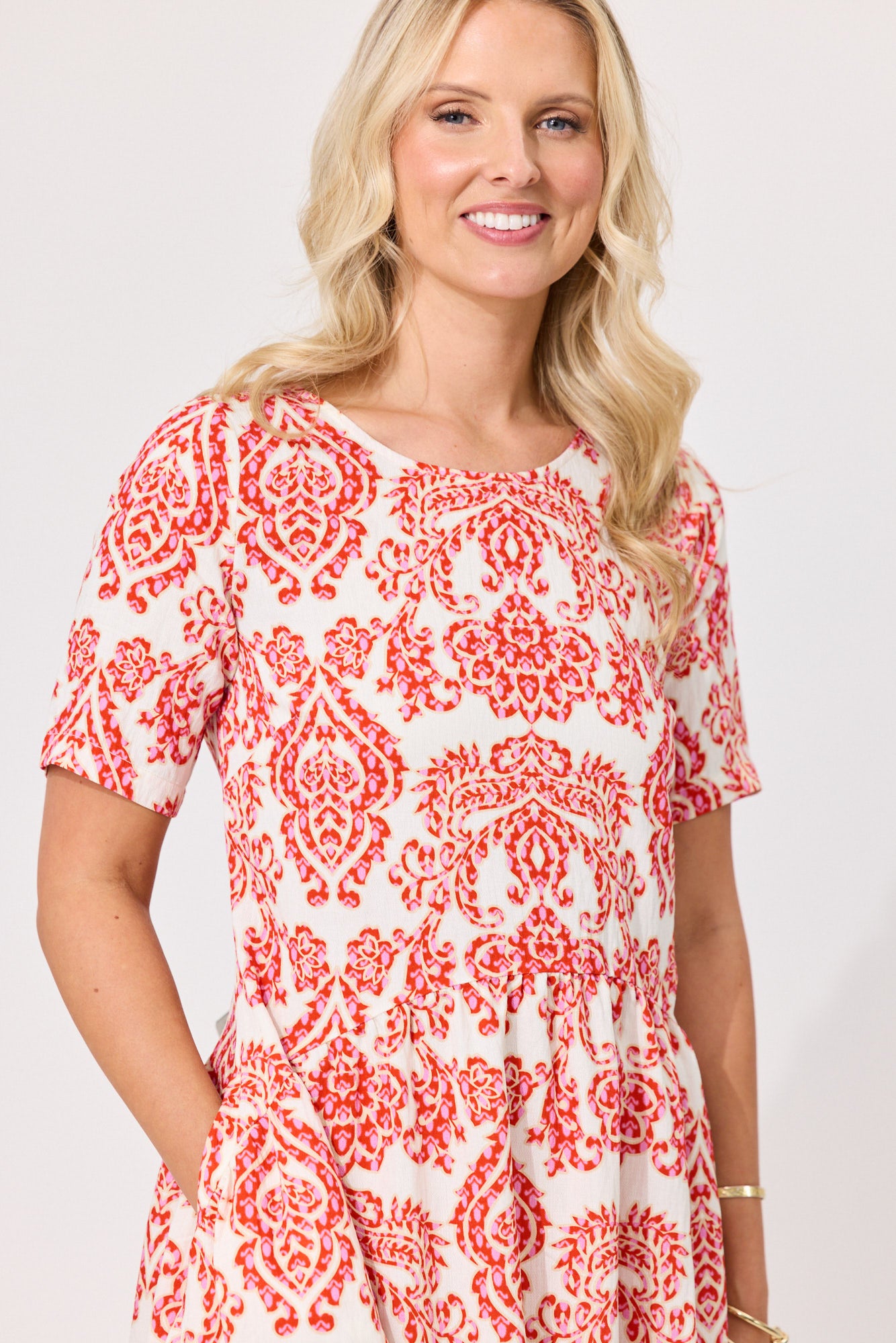 Madonna Dress - Pink Persia