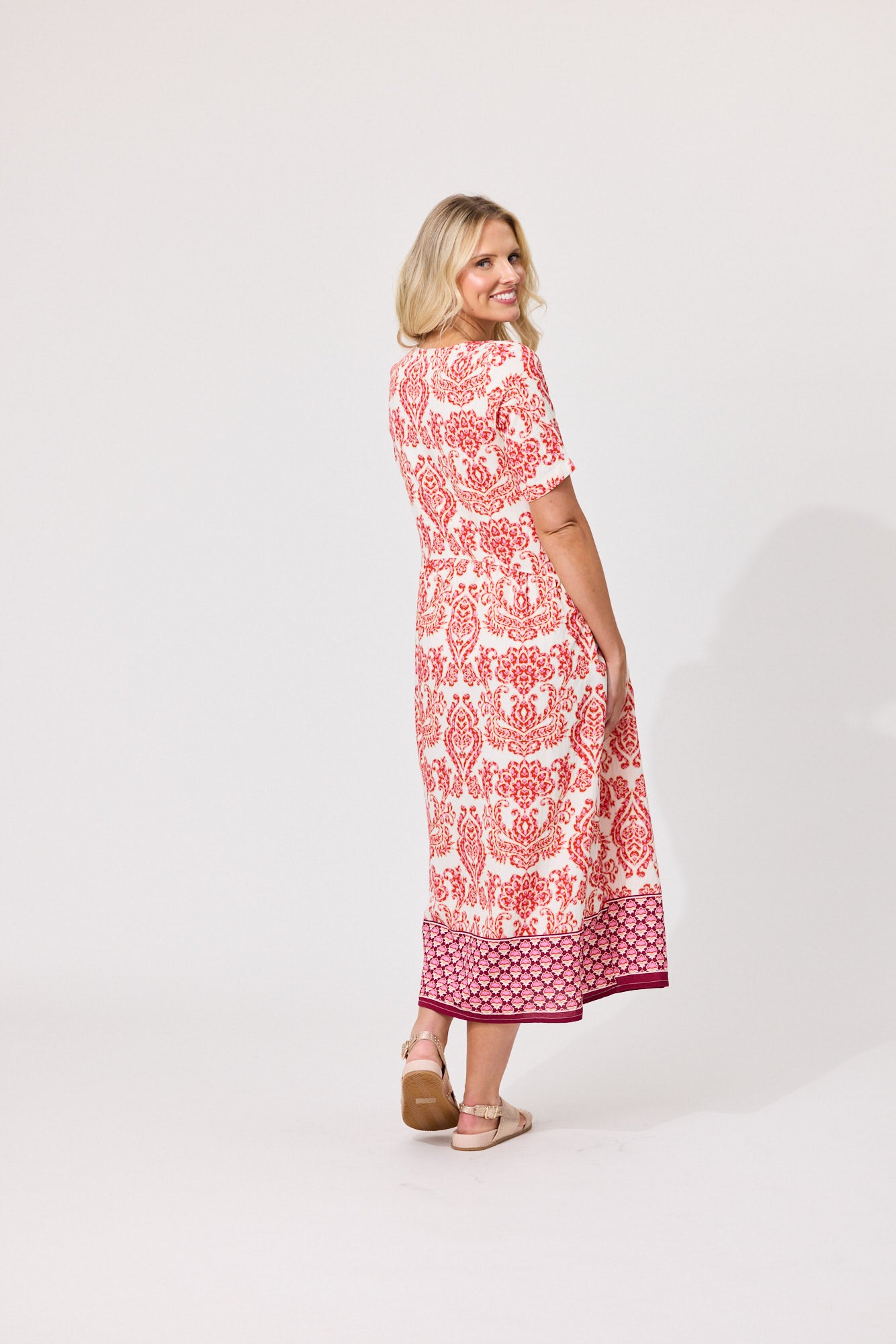 Madonna Dress - Pink Persia