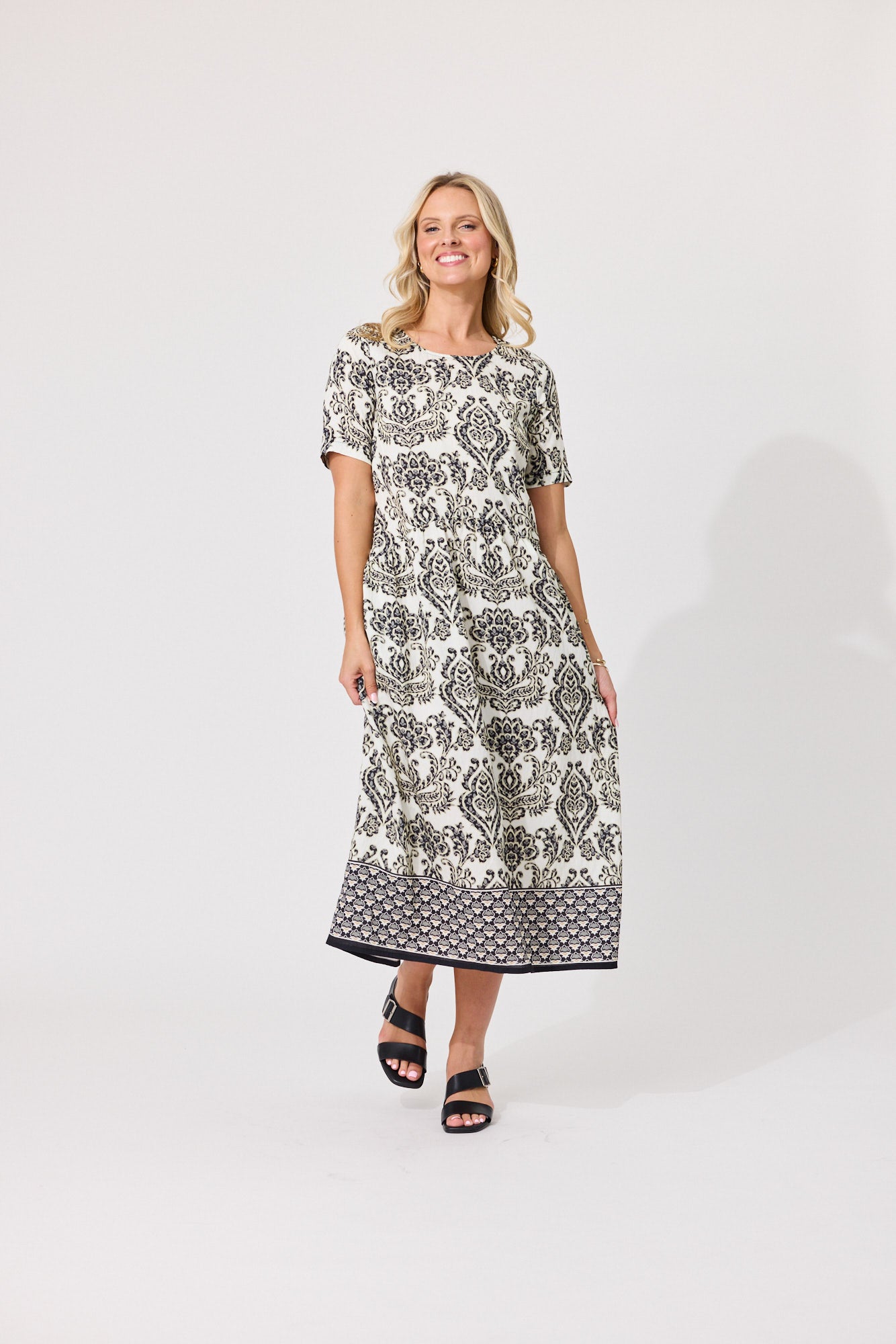 Madonna Dress - Black Persia