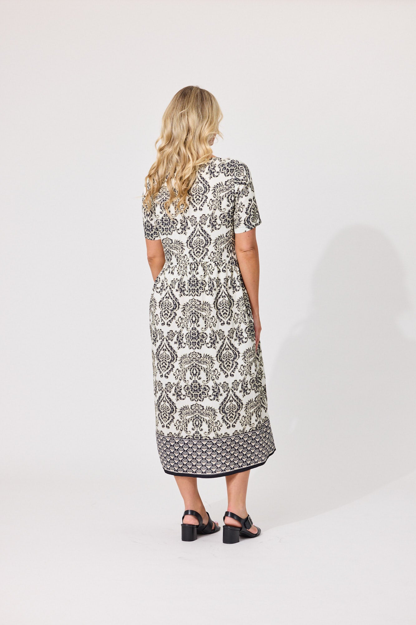 Madonna Dress - Black Persia