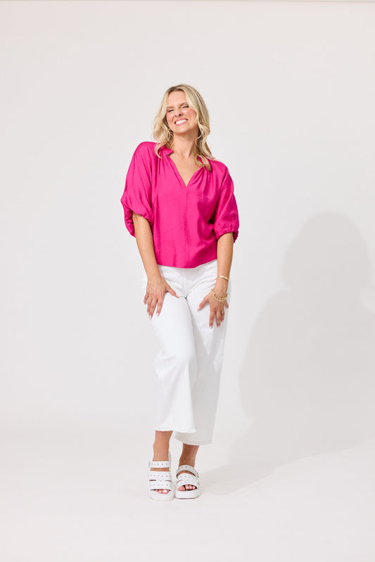 Manuela Top - Fuchsia