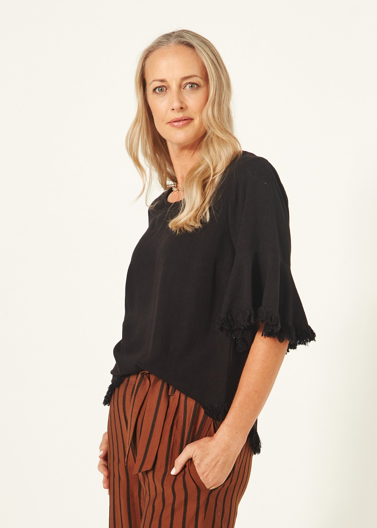 Lemon Tree - Lovella Top - LT908 - Black