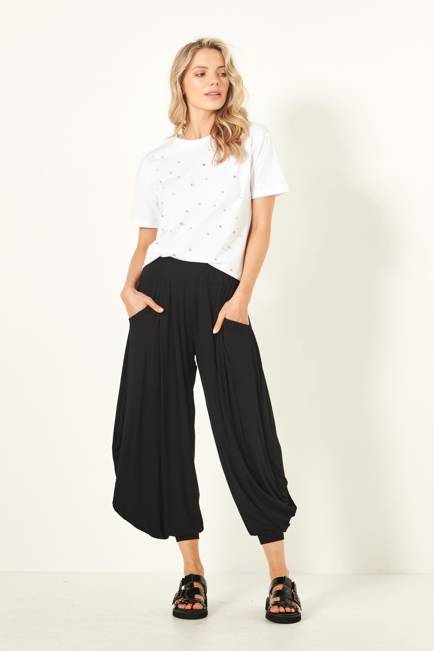 Lemon Tree - Lenka Pant - LT923 - Black - 40% Off