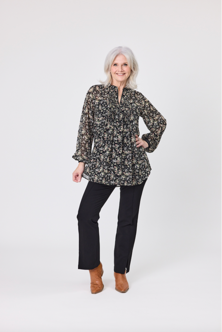 Liz Top & Singlet - Bouquet Print