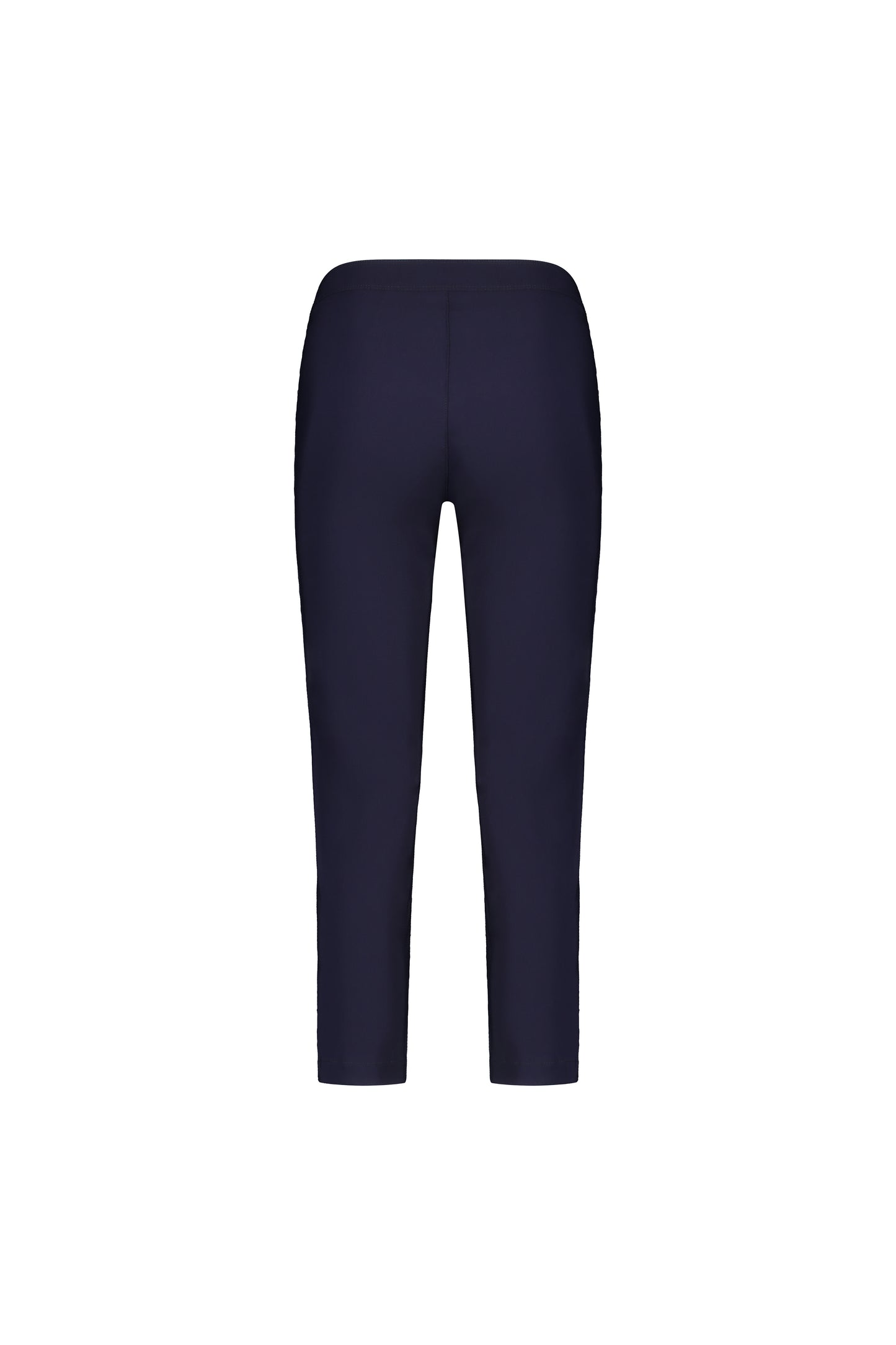 Macjays - Mercy Crop Pant with Diamantes in Faille - Navy - M6245