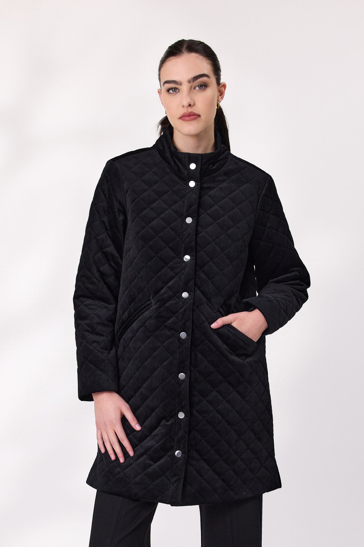 Entrance Coat - Black