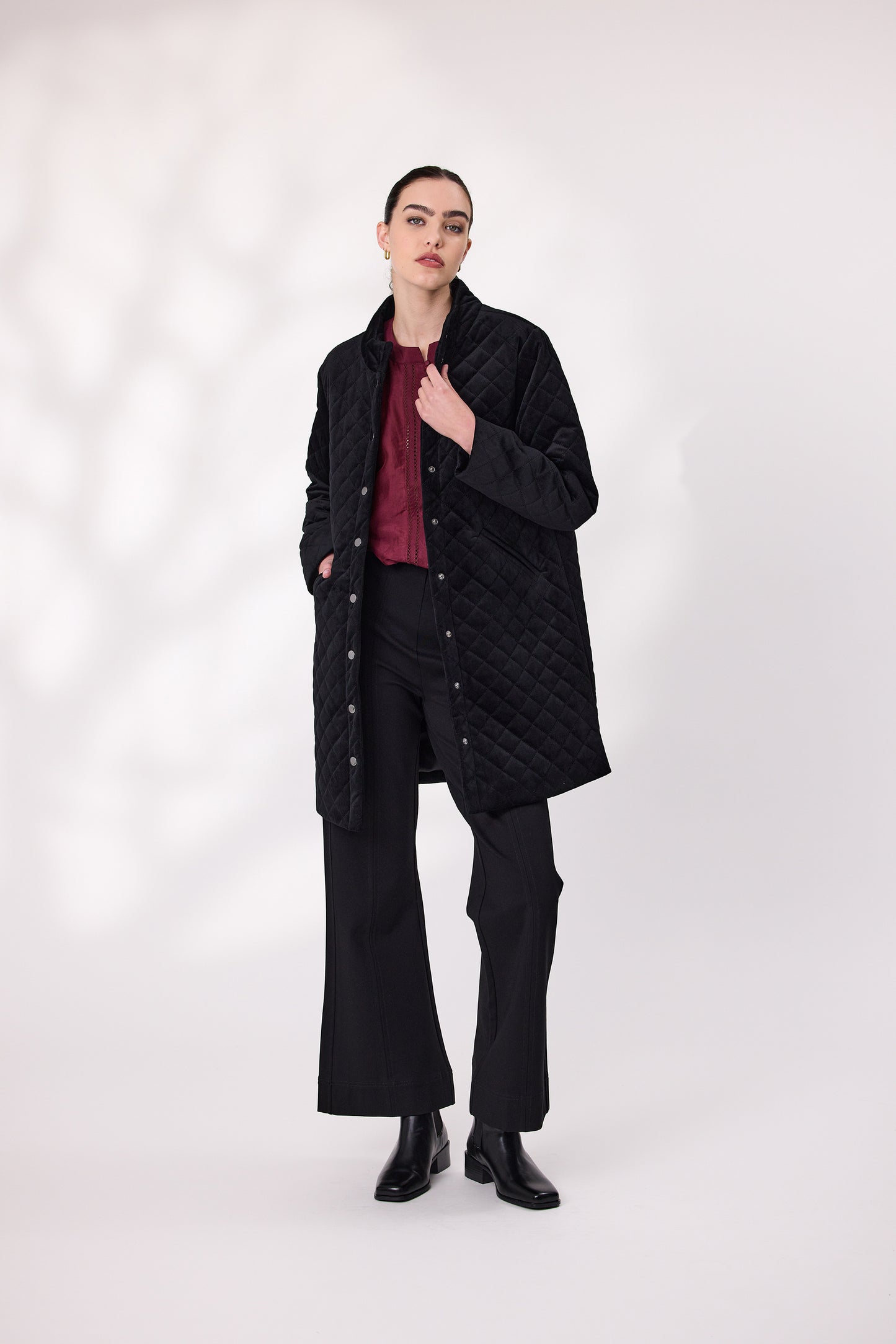 Entrance Coat - Black