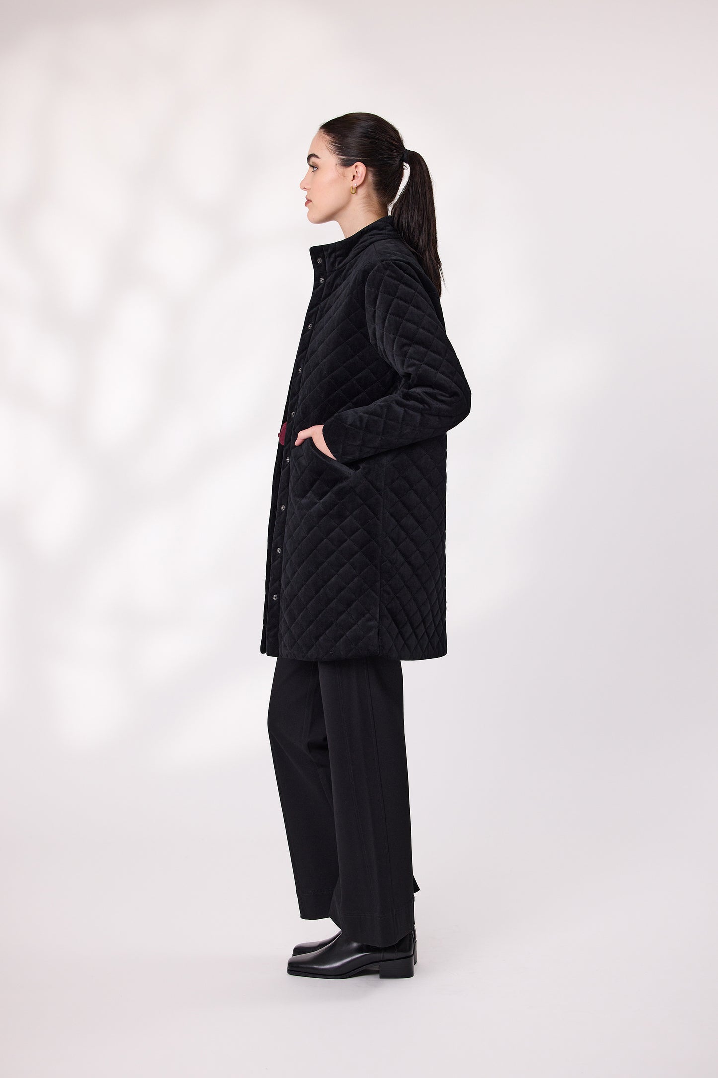 Entrance Coat - Black
