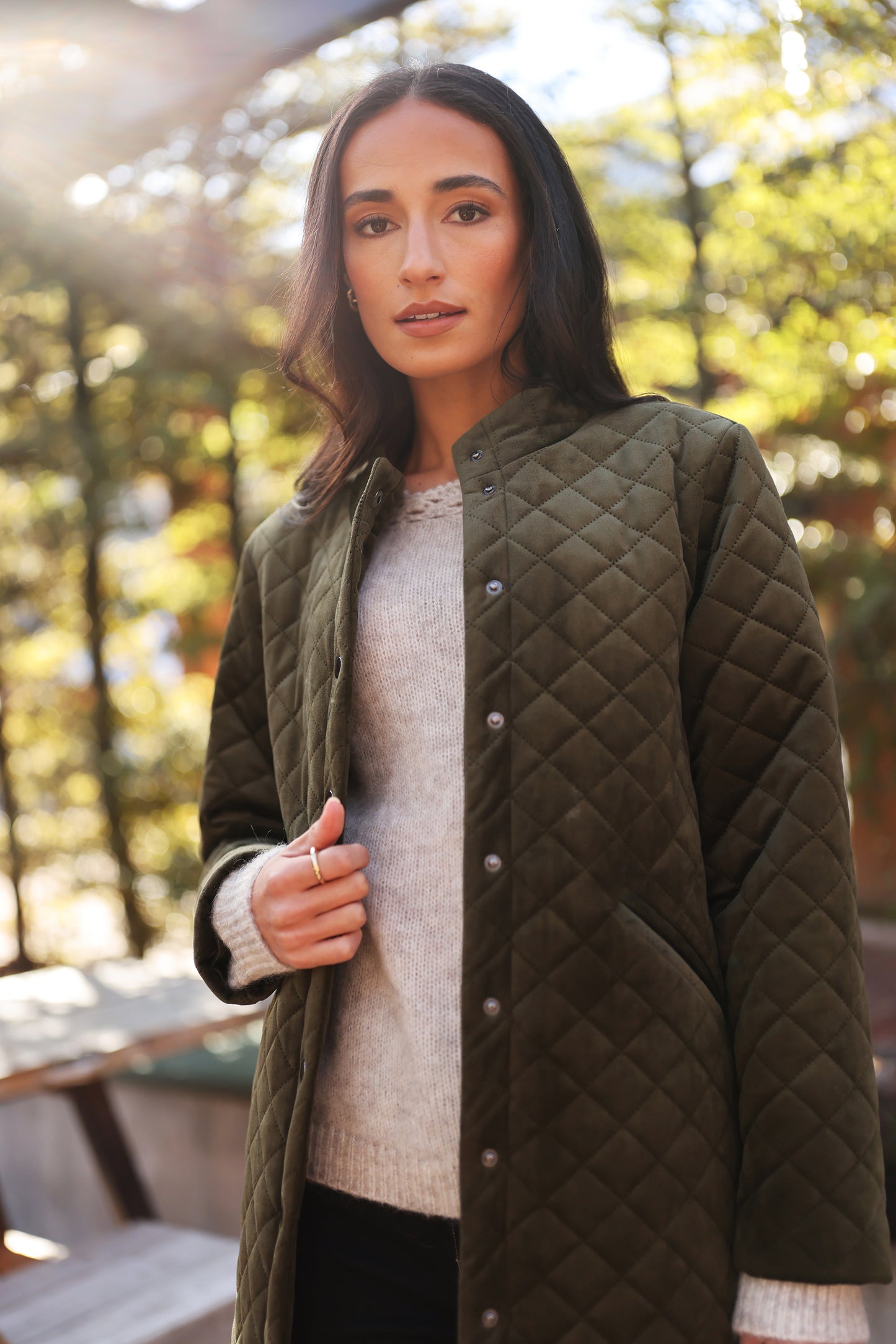 Entrance Coat - Khaki