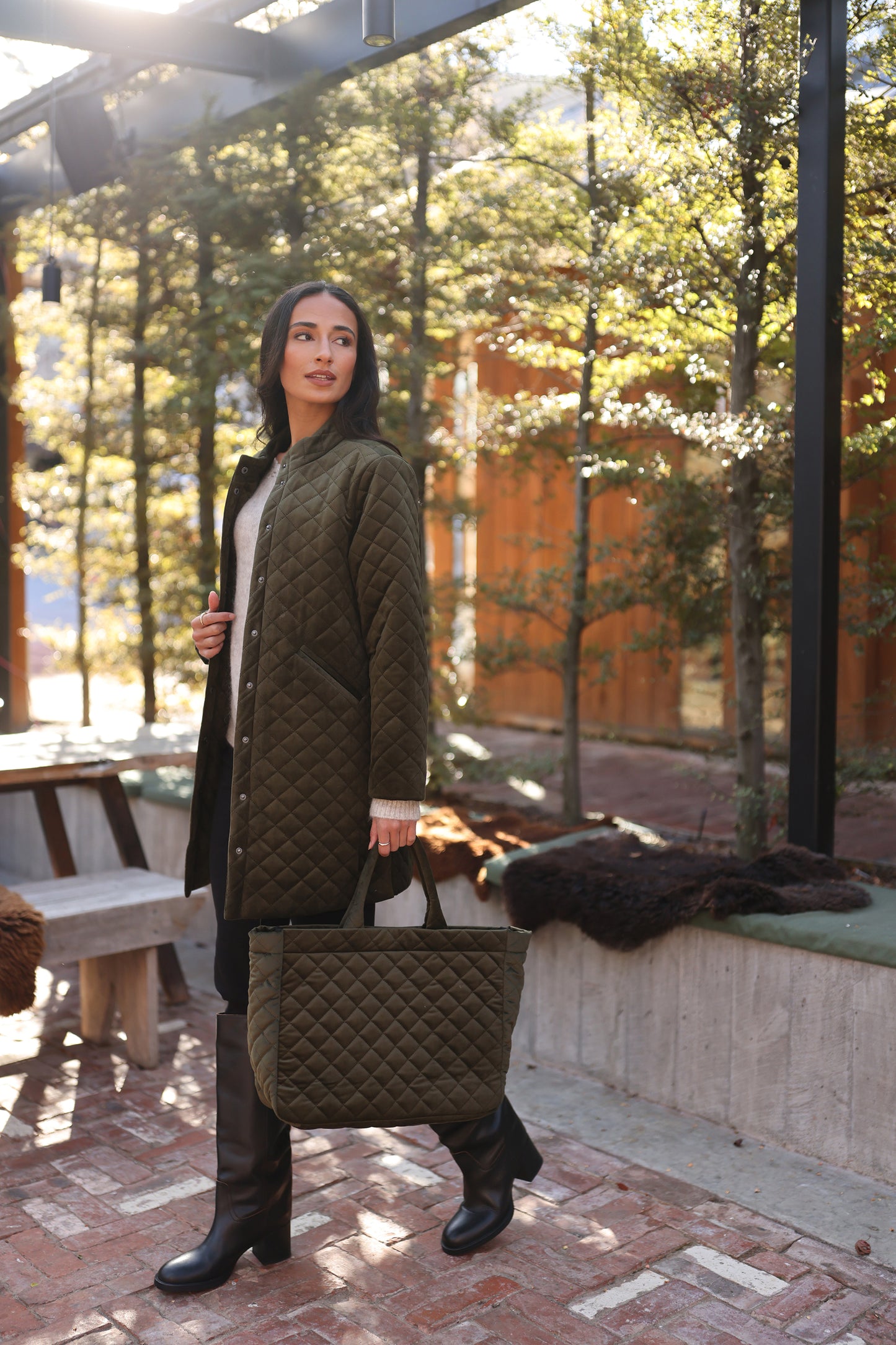 Entrance Coat - Khaki