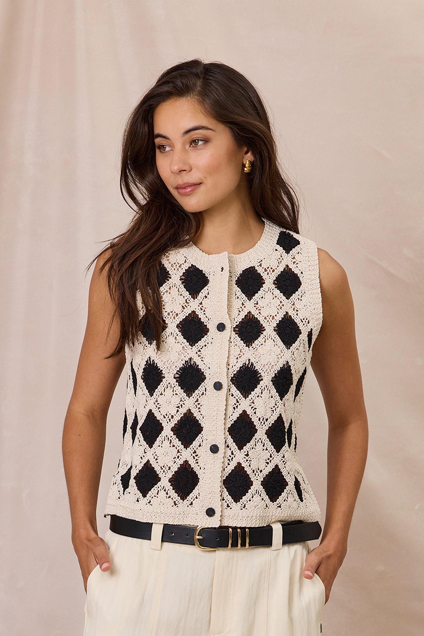 Quinn Crochet Vest - - Due Aug/Sept