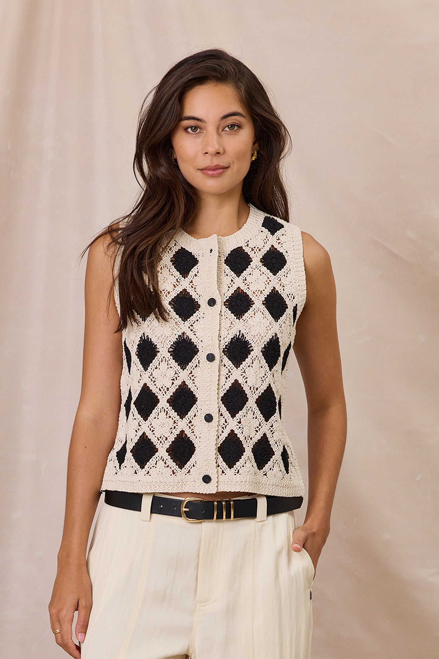 Quinn Crochet Vest - - Due Aug/Sept