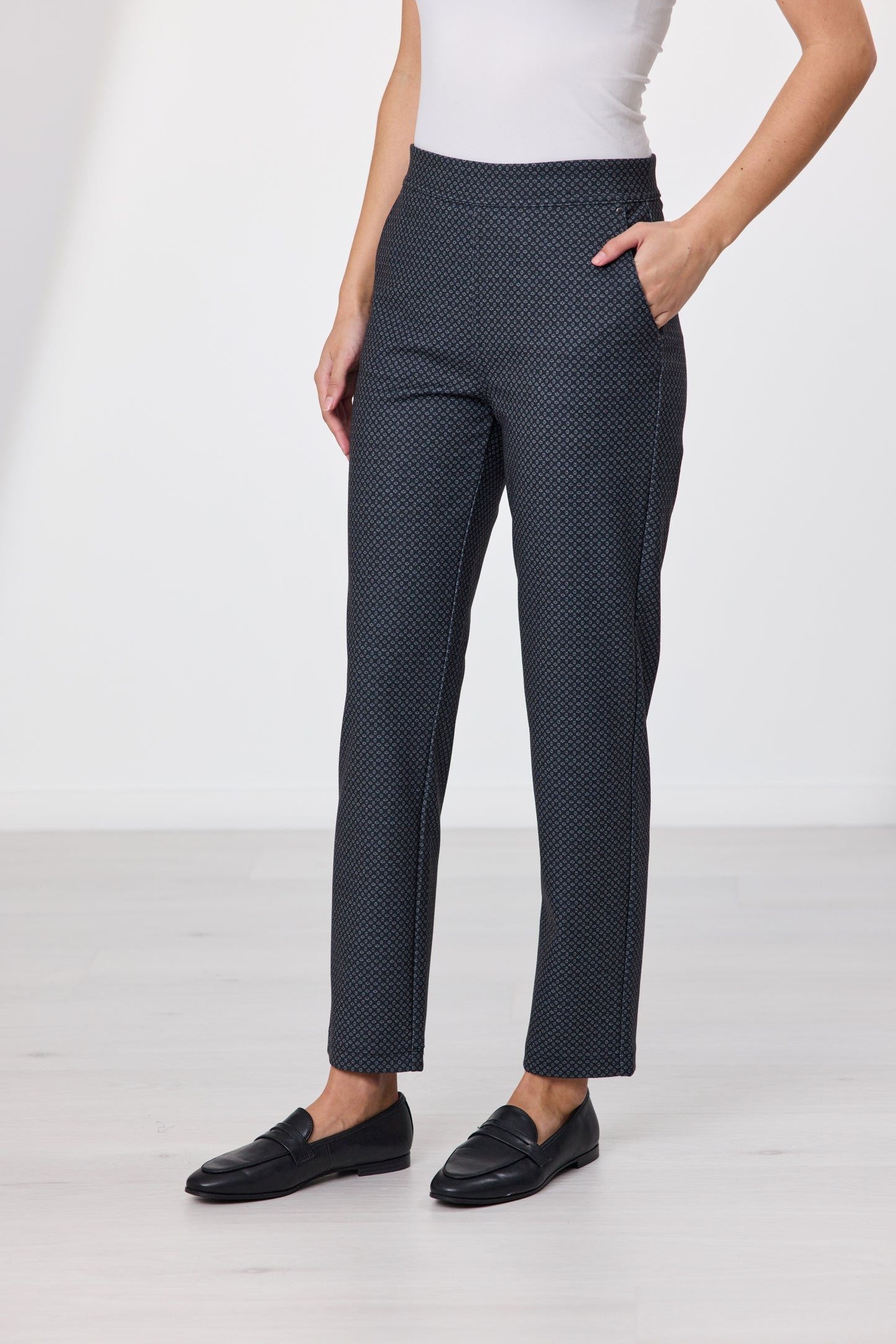 Owen Ponti Pant - Circle Dash Print