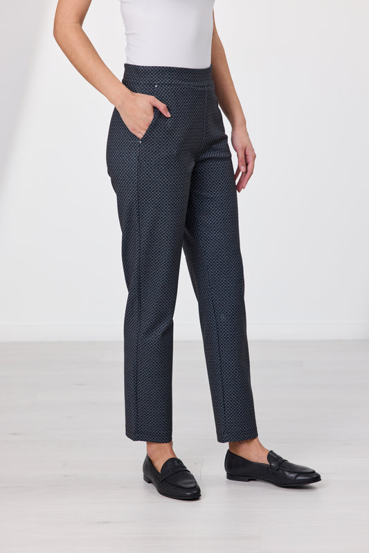 Owen Ponti Pant - Circle Dash Print