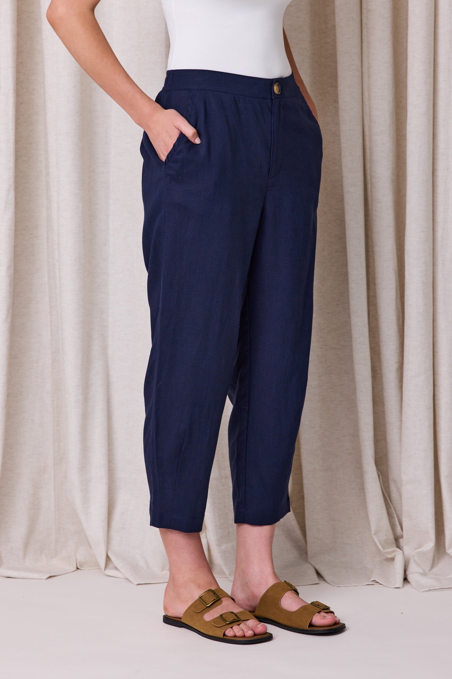 Portofino Pant - Navy - Due Aug/Sept