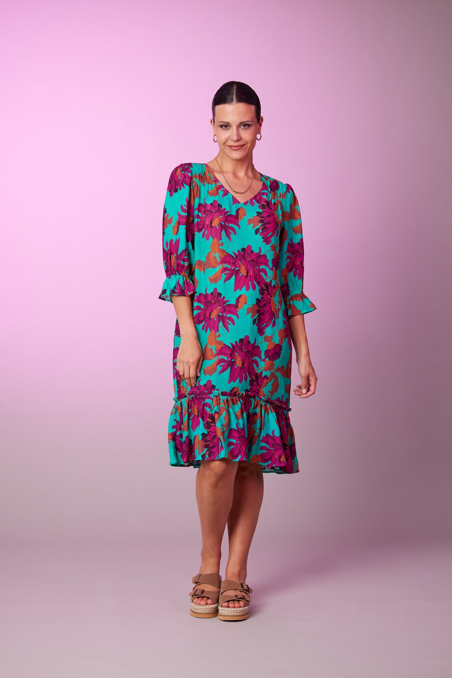 Newport - Riviera Dress - NP28341 - Riviera Print