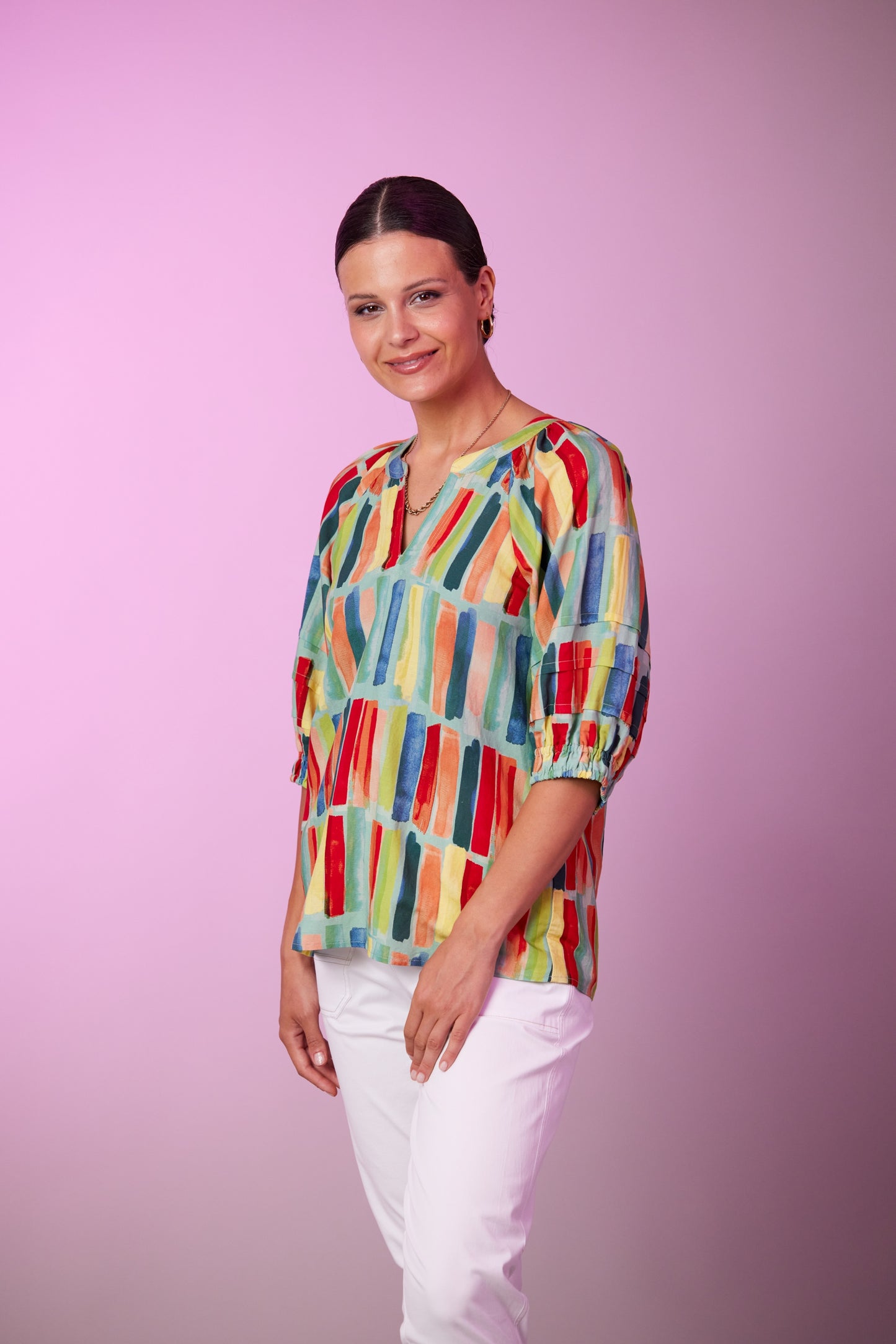 Newport - Canopy Blouse - NP28912- Canopy Print