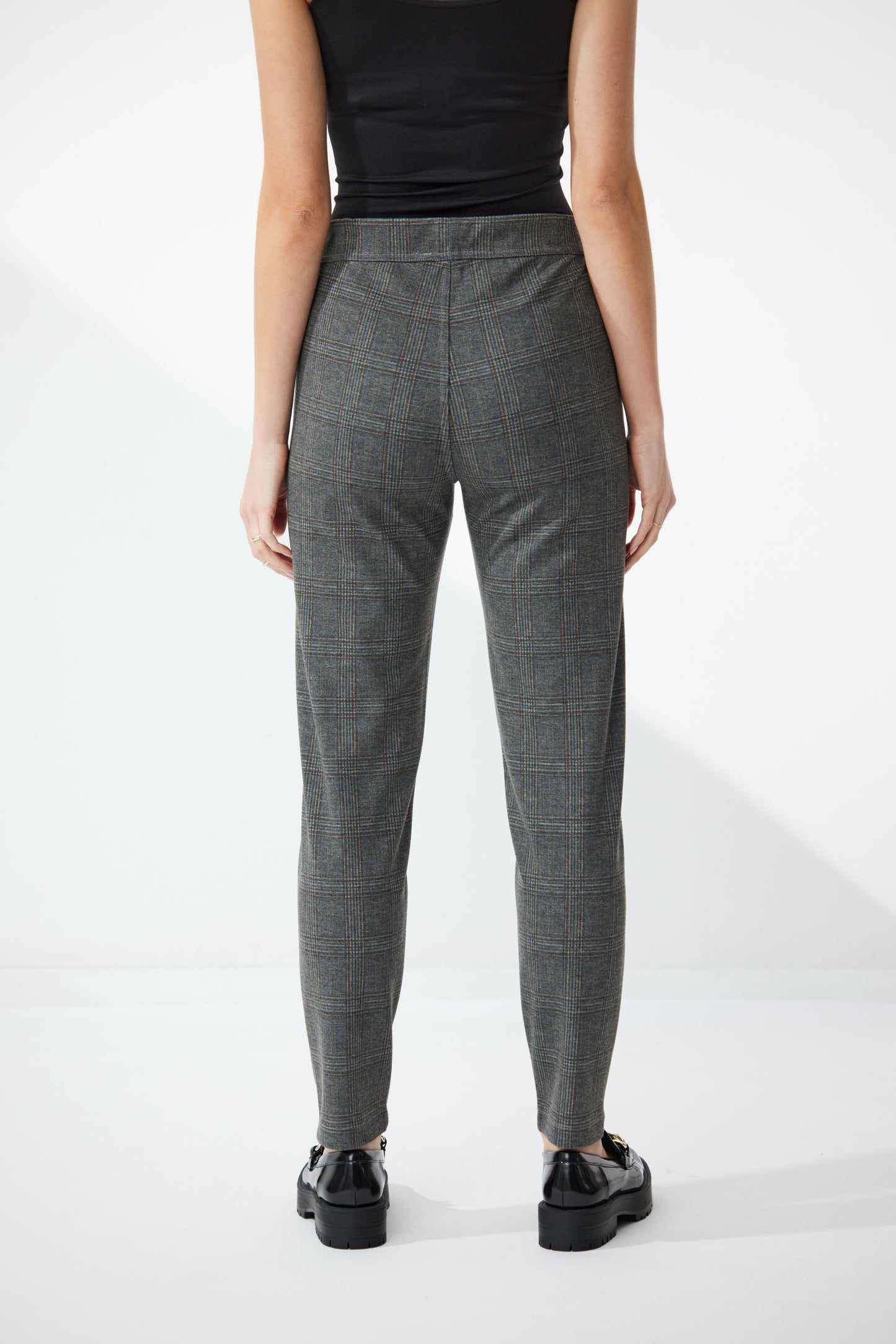 Owen Ponti Pant - NP28995 - Toffee Mix Check - Due Feb/Mar