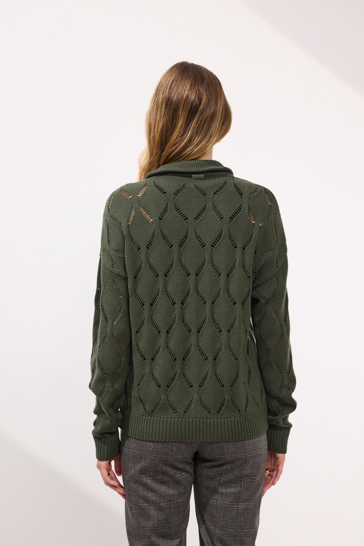 Esme Zip Front Merino Jacket - NP29190-Moss - Due Feb/Mar