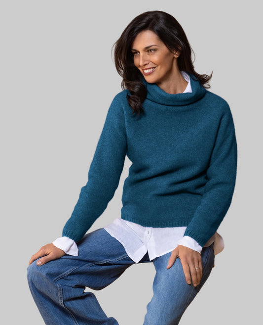 Possum Cowl Jumper Tui