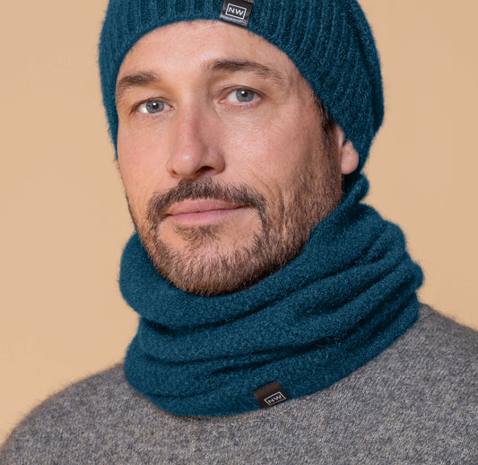 Possum/Merino Neck Warmer - Tui