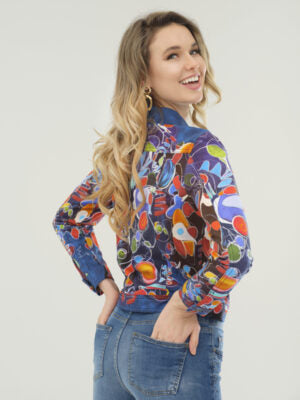 Dolcezza - 73648  Bright Knit Jacket - 50% Off