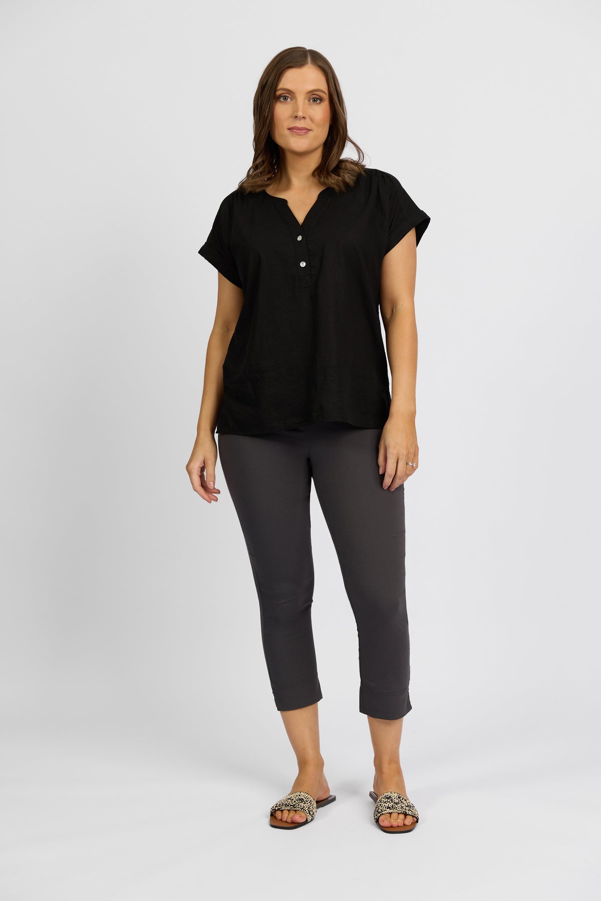 P5363 - Paris Bordeaux Pull On - Beluga - 30% Off