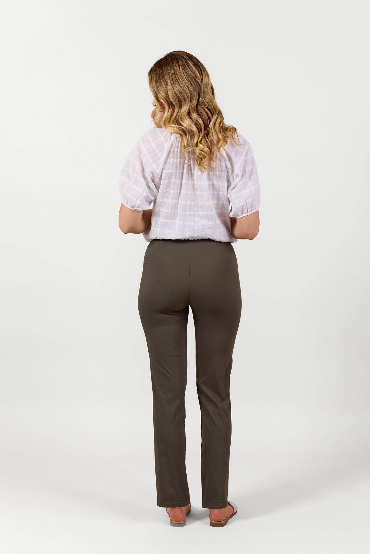 P6117 -Paris Dolce Pull On - Khaki - 30% Off