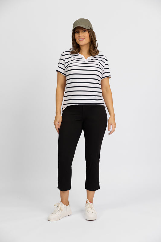 P734 - Paris Tour Pull on - Black - 30% Off