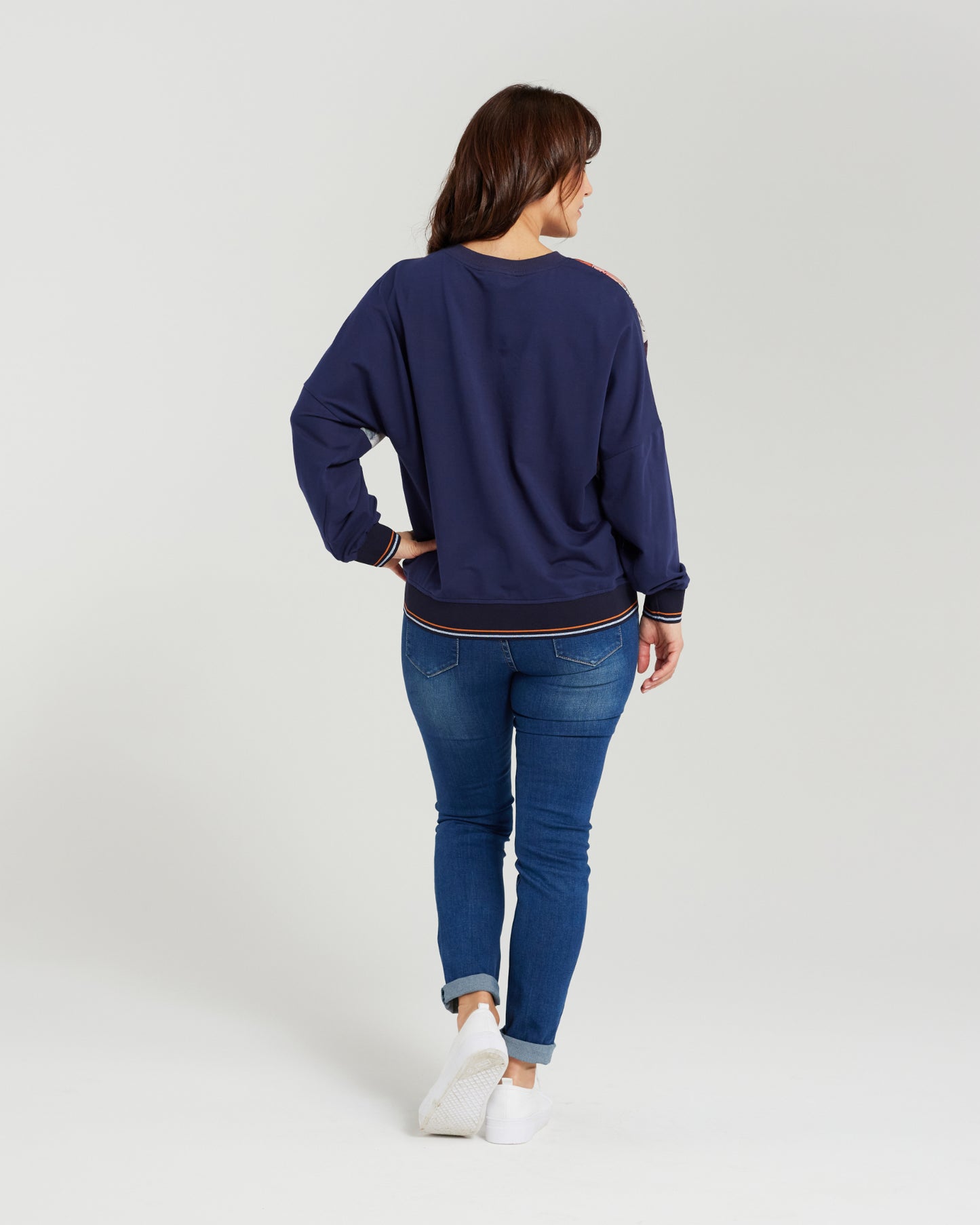 Seduce - Relaxed Jumper - Ink/Destiny - Due 1st March