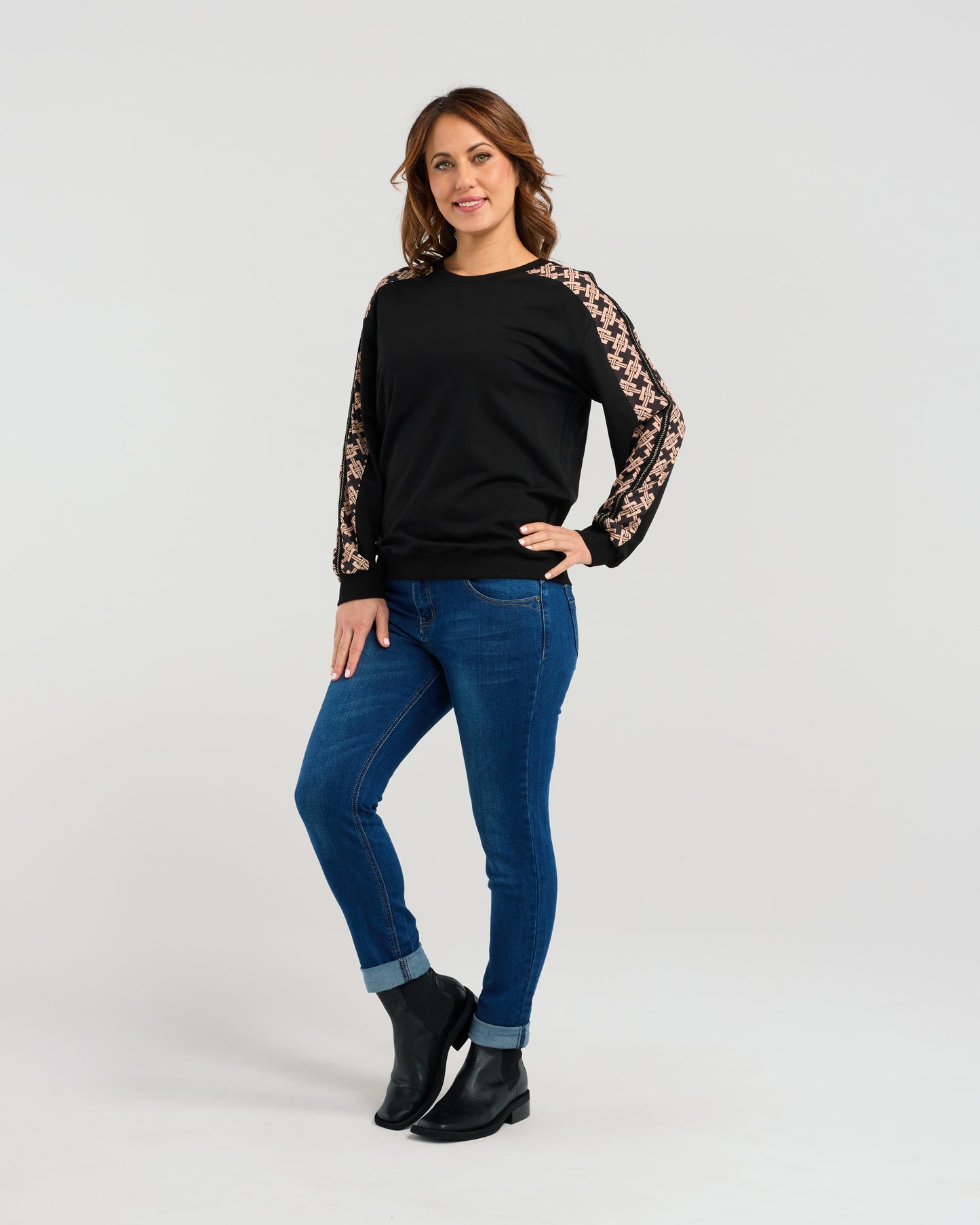 Louise Top - S3055-1 - Basket Weave - Due End Feb/Mar