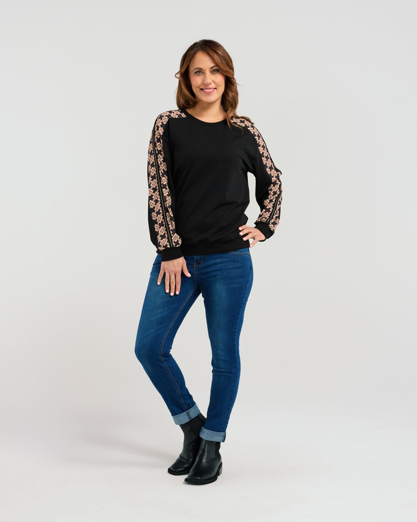 Louise Top - S3055-1 - Basket Weave - Due End Feb/Mar