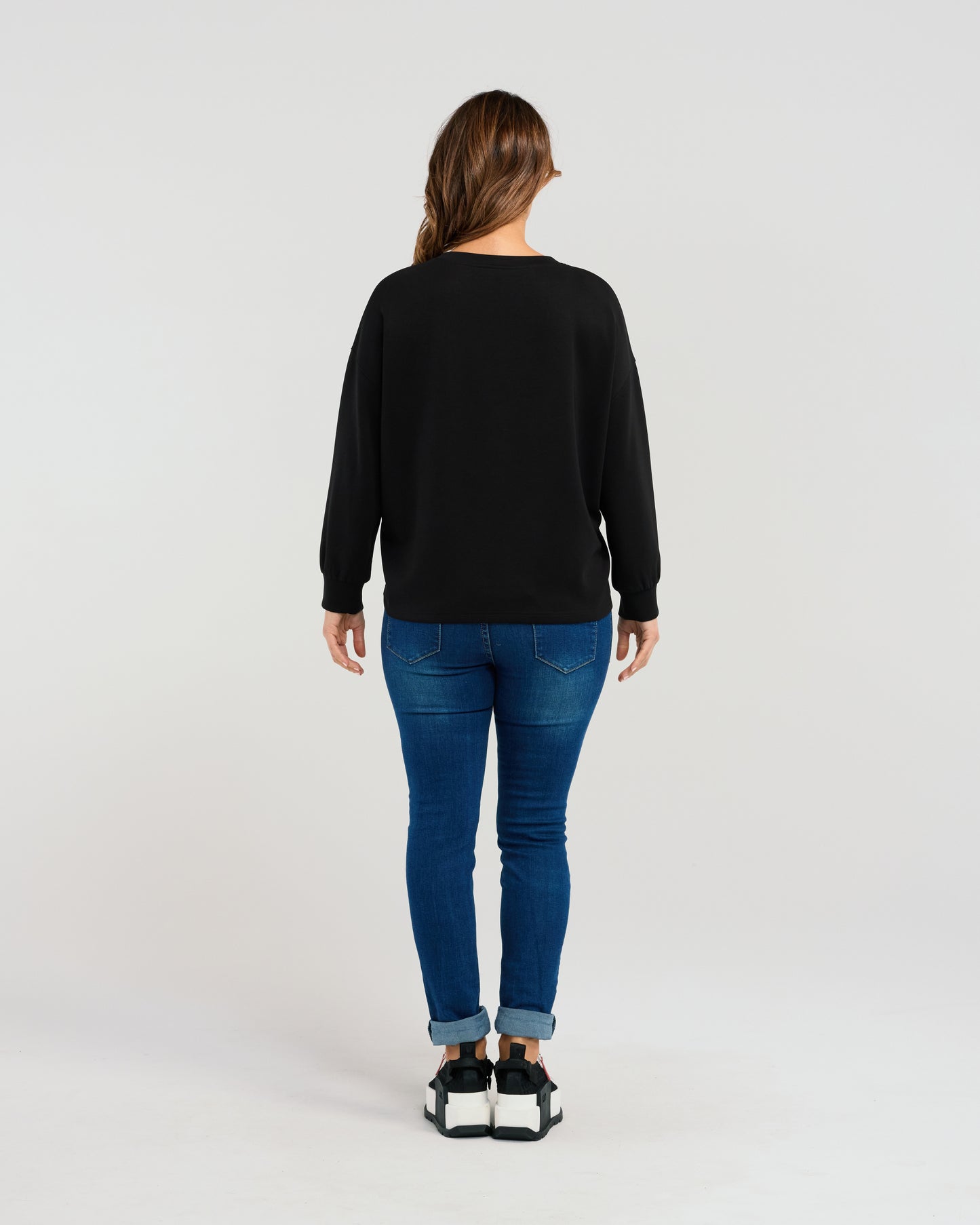 Verona Sweat -S3061B -Black - Due End Feb/Mar