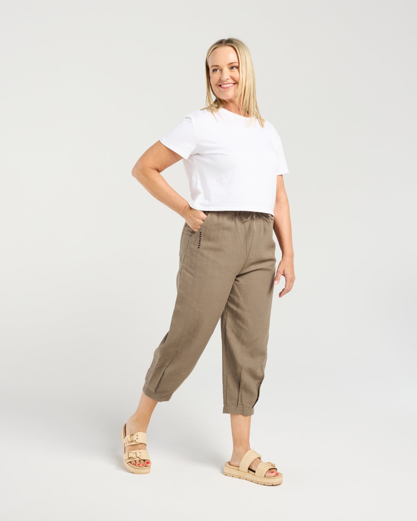 Nova Pant - Stone - Due Aug/Sept