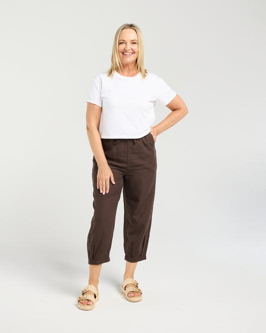Nova Pant - Brown - Due Aug/Sept