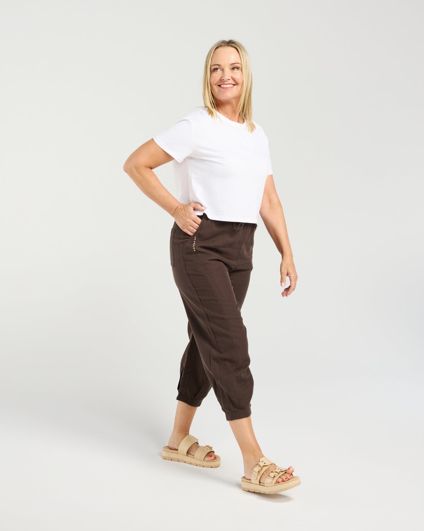Nova Pant - Brown - Due Aug/Sept