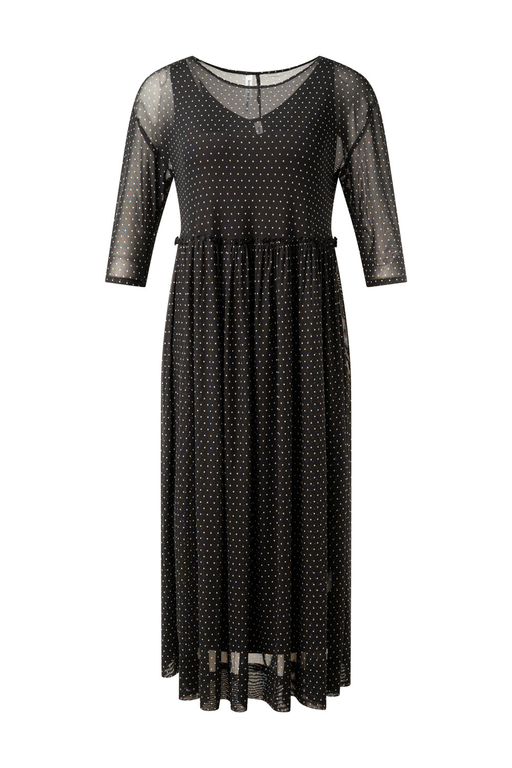 Sarai Dress - LTD140 - Polkadot Black/white -  Due March