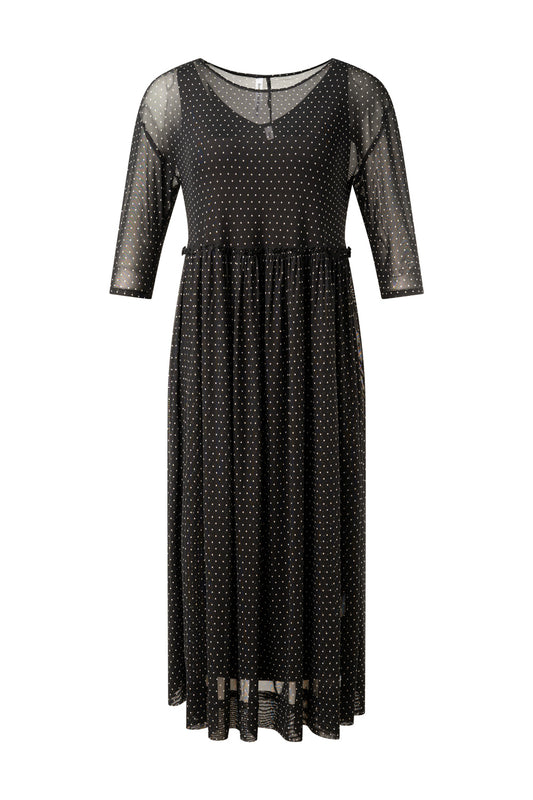 Sarai Dress - LTD140 - Polkadot Black/white -  Due March