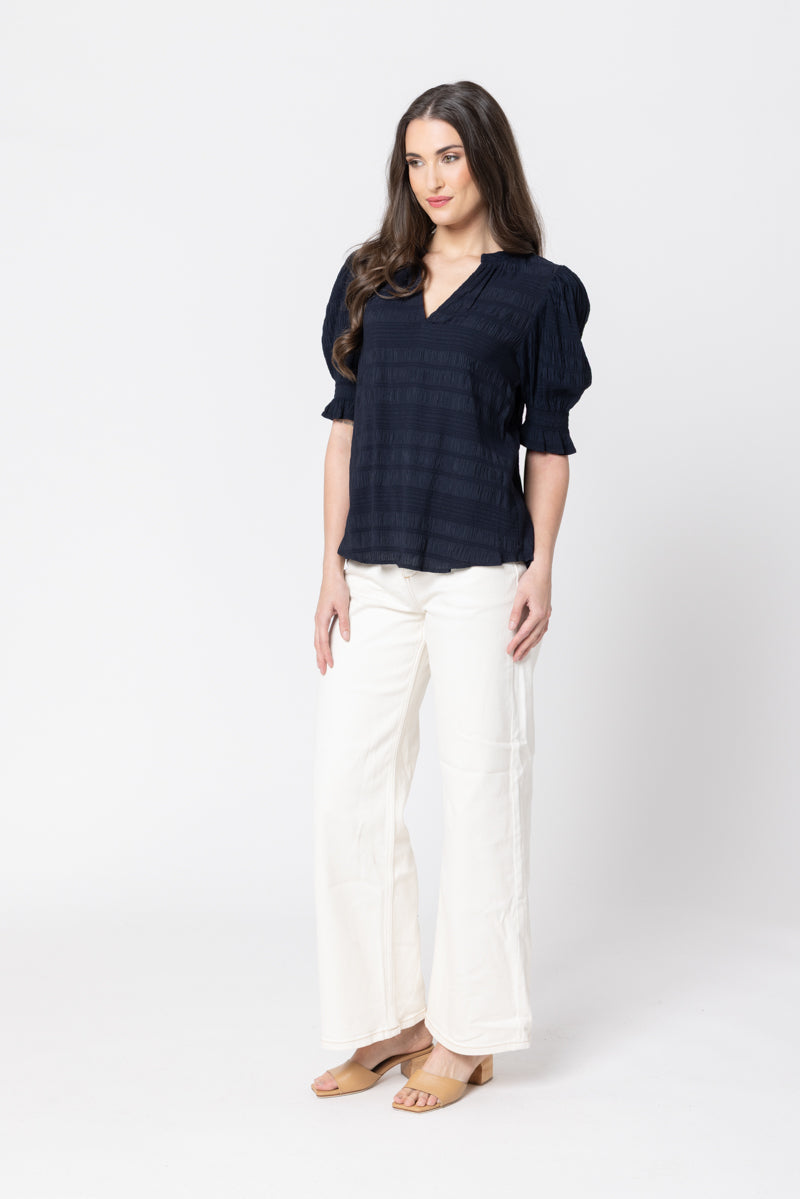 Butterfly Top - Navy