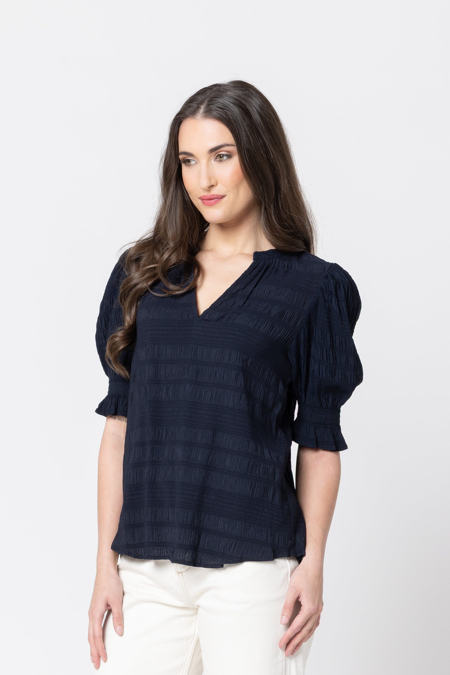 Butterfly Top - Navy