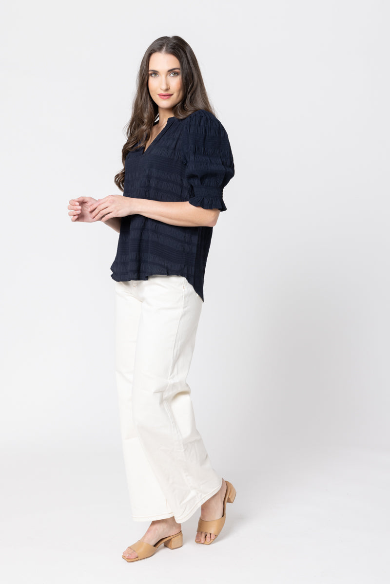 Butterfly Top - Navy