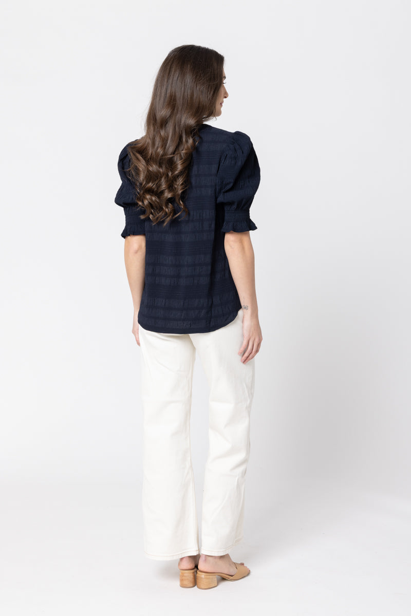 Butterfly Top - Navy