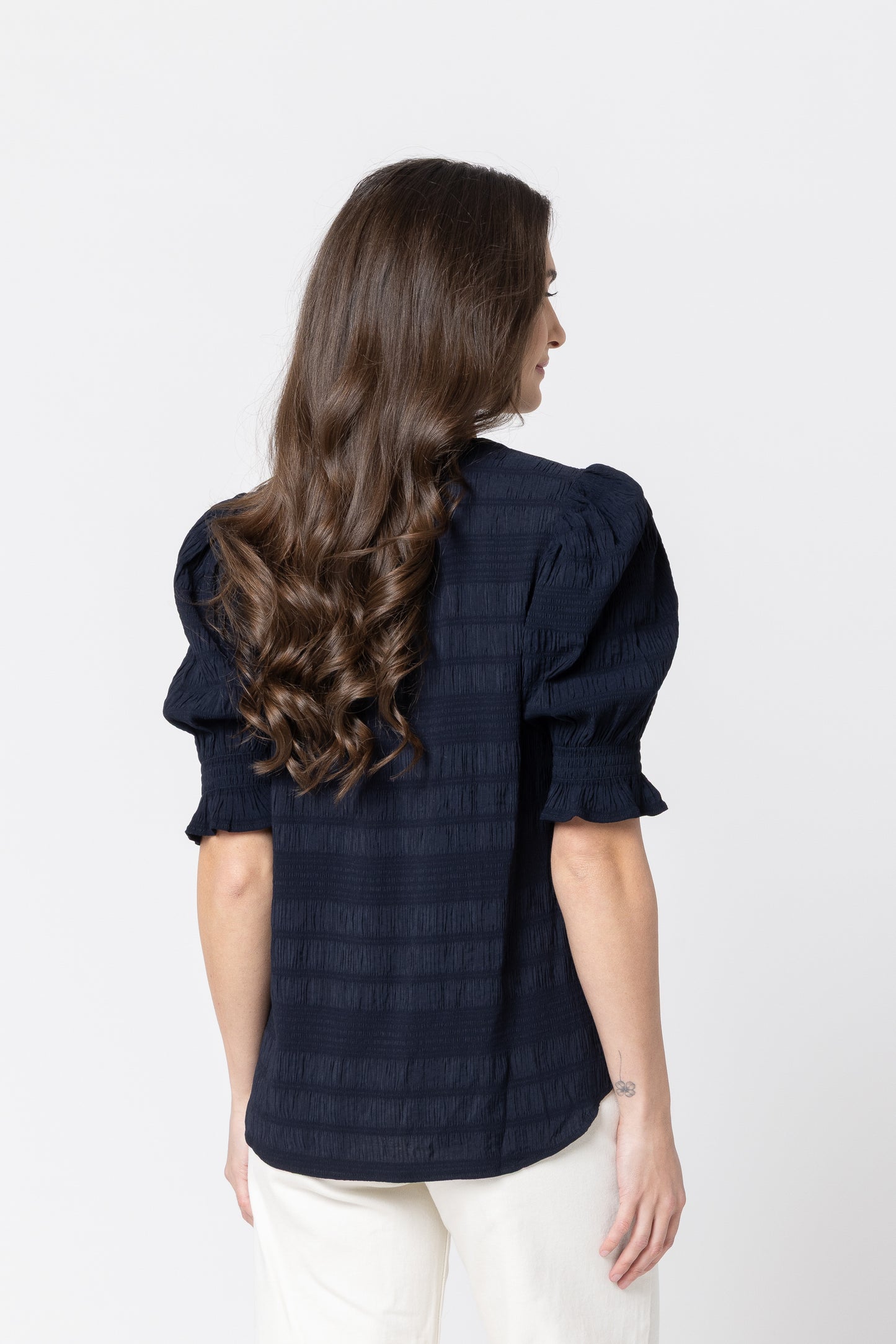 Butterfly Top - Navy