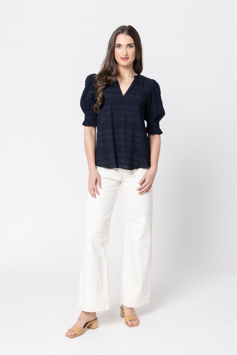 Butterfly Top - Navy