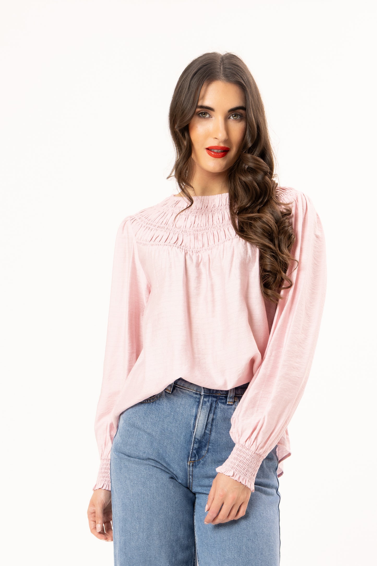 Devotion Top in Blush