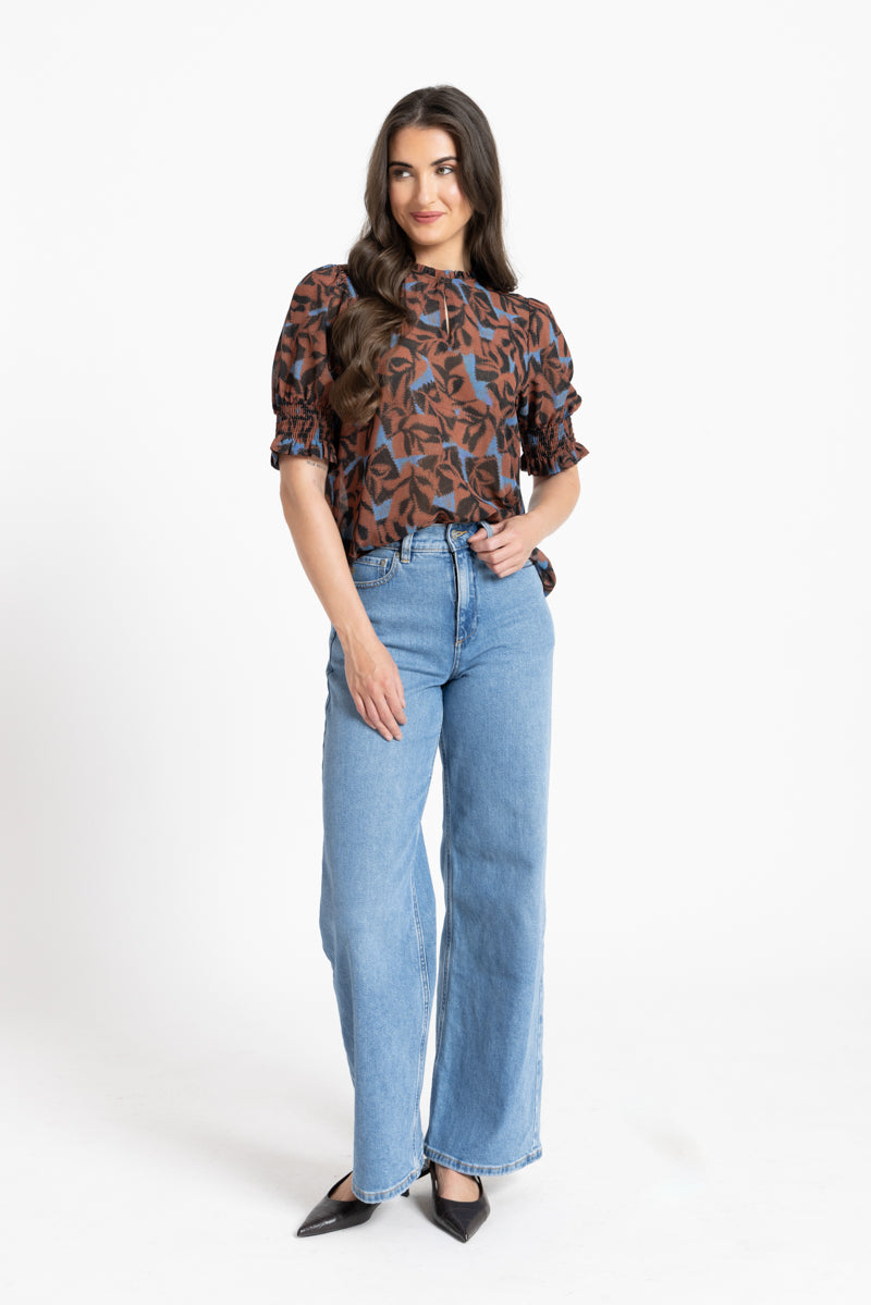 Movement Top - Pecan Smudge
