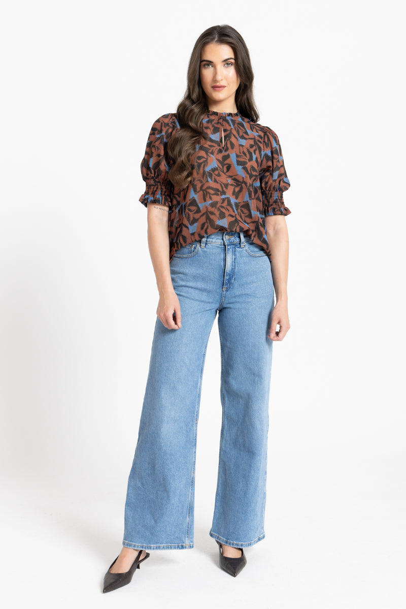 Movement Top - Pecan Smudge